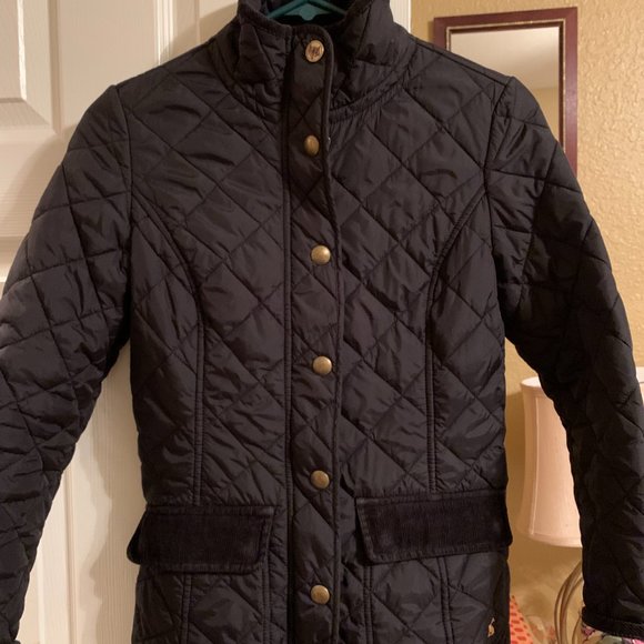 Joules Moredale Black Quilted Jacket XXS - Picture 3 of 13